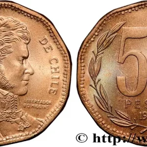 Top Vente CHILI 50 Pesos Bernardo O’Higgins 1999 Santiago - S° fwo_875688 Monde