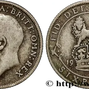 Jusqu’à Épuisement Des Stocks ROYAUME-UNI 6 Pence Georges V 1921 fwo_876037 Monde