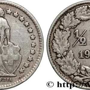 Promotion Saisonnière SUISSE 1/2 Franc Helvetia 1920 Berne - B fwo_876045 Monde