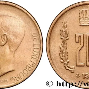 Acheter En Ligne LUXEMBOURG 20 Francs Grand Duc Jean 1981 fwo_876052 Monde
