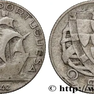 Marque PORTUGAL 2 1/2 Escudos 1942 fwo_876746 Monde