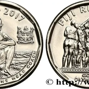 FIDJI 50 Cents Rugby à 7 - Jeux Olympiques de Rio 2017 fwo_509570 Monde Nouvelle Collection