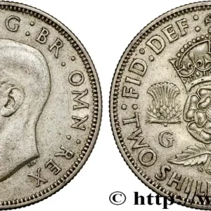 Offre Exclusive ROYAUME-UNI 1 Florin (2 Shillings) Georges VI 1945 fwo_797990 Monde