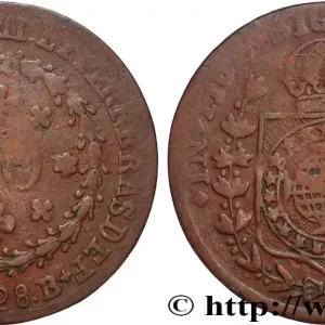 Exclusif BRÉSIL - EMPIRE DU BRÉSIL - PIERRE Ier 20 Réis 1828 Bahia fwo_822050 Monde