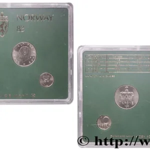 Original NORVÈGE Série FDC 4 monnaies 1983 fwo_838284 Monde