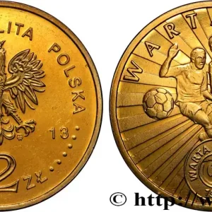 Prix Promo POLOGNE 2 Zlote club de Football Warta Poznań 2013 Varsovie fwo_845041 Monde