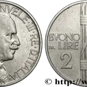 Nouvel Arrivage ITALIE Bon pour 2 Lire (Buono da Lire 2) Victor Emmanuel III 1924 Rome - R fwo_853340 Monde