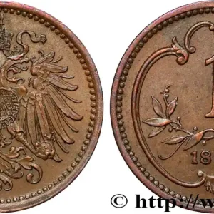 Usine Directe AUTRICHE 1 Heller 1895 Vienne fwo_855911 Monde