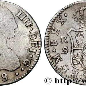 Acheter En Ligne ESPAGNE 2 Reales Charles IV 1808 Séville fwo_856486 Monde