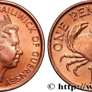 GUERNESEY 1 Penny Elisabeth II 1998 fwo_859468 Monde Acheter En Ligne