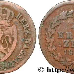 ALLEMAGNE - NASSAU 1/4 Kreuzer Grand-Duché de Nassau 1812 fwo_865951 Monde Bon Plan