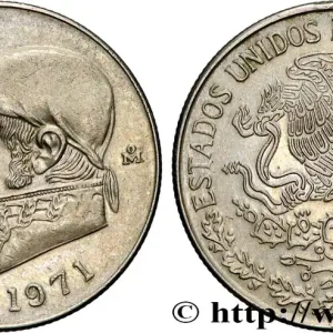 MEXIQUE 1 Peso Jose Morelos y Pavon / aigle 1971 Mexico fwo_866165 Monde Exclusif