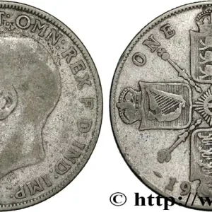 ROYAUME-UNI 1 Florin Georges V 1923 fwo_868958 Monde Livraison Gratuite