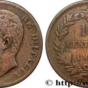 Nouvel Arrivage ITALIE 10 Centesimi Humbert Ier 1894 Rome fwo_871872 Monde