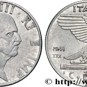 ITALIE 50 Centesimi Victor Emmanuel III an XIX 1941 Rome - R fwo_873943 Monde Prix Choc