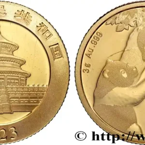OR, PALLADIUM ET PLATINE INVESTISSEMENT 50 Yuan Proof Panda 2023 fwo_876901 Monde Expédié Aujourd’hui