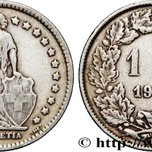 Must-Have SUISSE 1 Franc Helvetia 1921 Berne fwo_878160 Monde