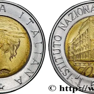 ITALIE 500 Lire 70e anniversaire de l’Institut National de la Statistique 1996 Rome - R fwo_878450 Monde Nouvelle Collection