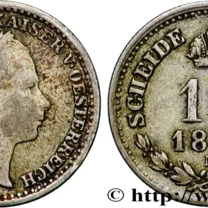 ITALIE - LOMBARDIE-VENITIE 10 Kreuzer Lombardie François Joseph Ier d’Autriche 1859 Milan - M fwo_878460 Monde Nouvelle Collection