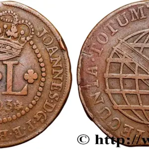 BRÉSIL - PRINCE JEAN REGENT 40 Réis 1803 Lisbonne fwo_878461 Monde Pas Cher