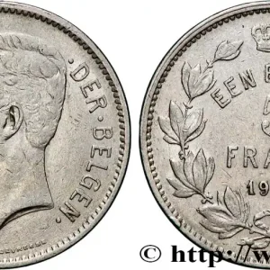 En Vogue BELGIQUE 5 Frank - 1 Belga Albert Ier légende Flamande 1932 fwo_878501 Monde