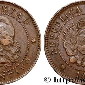 ARGENTINE 1 Centavo 1893 fwo_878545 Monde Soldes