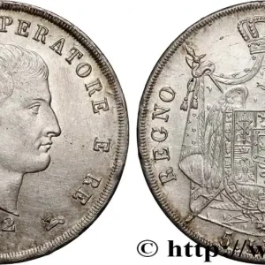 Édition Limitée ITALIE - ROYAUME D'ITALIE - NAPOLÉON Ier 5 Lire 1812 Milan fwo_872926 Monde