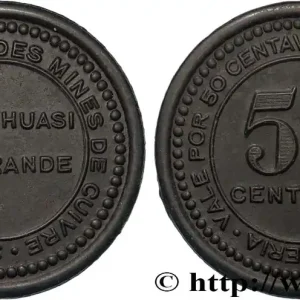 CHILI 50 Centavos Société Française des mines de cuivre - Collahuasi La Grande N-D fwo_875863 Monde Acheter En Ligne