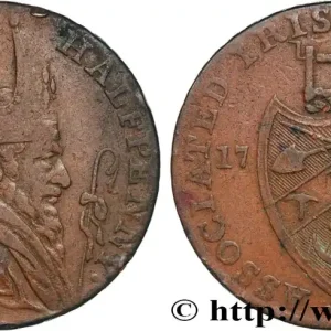 IRLANDE 1/2 Penny token Cronebane 1789 fwo_875899 Monde Prix Promo