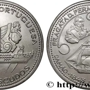 PORTUGAL 1000 Escudos frégate Fernando II e Gloria 1996 fwo_736050 Monde Tendance