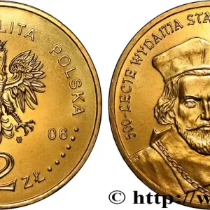 POLOGNE 2 Zlote 500e anniversaire des statuts de Jan Laski 2006 Varsovie fwo_819193 Monde Satisfait Ou Remboursé