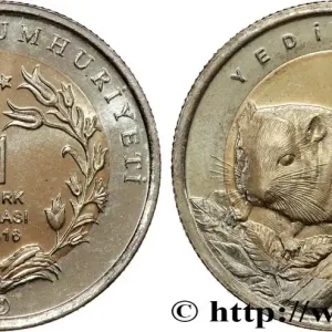 TURQUIE 1 Lira Loir 2016 fwo_820476 Monde Promotion Saisonnière