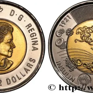CANADA 2 Dollars Centenaire de la découverte de l’insuline 2021 fwo_825125 Monde Nouveauté