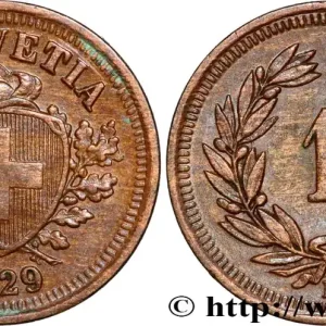 Bon Plan SUISSE 1 Centime (Rappen) Croix Suisse 1929 Berne fwo_836354 Monde