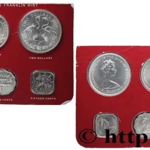 Offre Spéciale BAHAMAS Série 9 monnaies 1973 fwo_838093 Monde