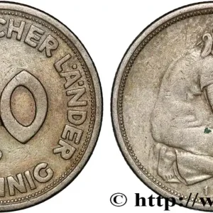 Produit De Marque ALLEMAGNE 50 Pfennig “Bank deutscher Länder” 1949 Munich fwo_840287 Monde