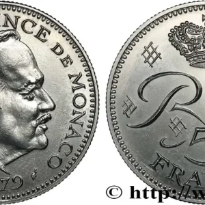 Artisanat MONACO 5 Francs Rainier III / monogramme couronné 1979 Paris fwo_845172 Monde