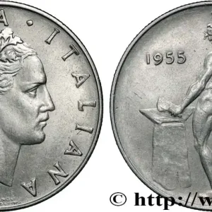 ITALIE 50 Lire 1955 Rome fwo_847753 Monde Top Qualité