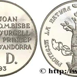 Acheter En Ligne ANDORRE (PRINCIPAUTÉ) 10 Diners Proof Protection de la nature 1993 fwo_850014 Monde
