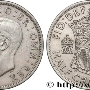 ROYAUME-UNI 1/2 Crown Georges VI 1948 fwo_852009 Monde Achat Immédiat