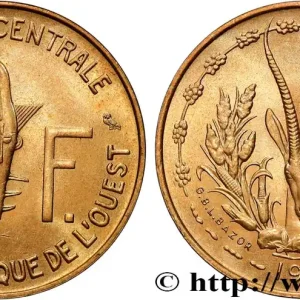 Must-Have ÉTATS DE L'AFRIQUE DE L'OUEST (BCEAO) 5 Francs BCEAO 1971 Paris fwo_852469 Monde