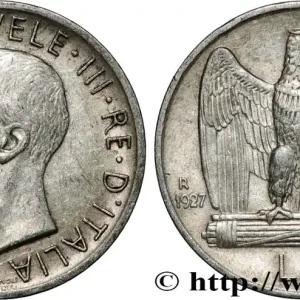 ITALIE 5 Lire Victor Emmanuel III 1927 Rome fwo_853165 Monde Meilleur Choix
