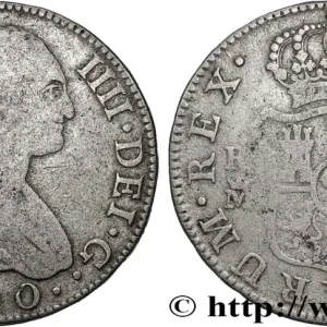 ESPAGNE 2 Reales Charles IV 1800 Madrid fwo_856524 Monde Dernier Modèle