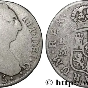 Prix Réduit ESPAGNE 2 Reales Charles III 1785 Madrid fwo_856575 Monde