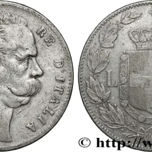ITALIE - ROYAUME D'ITALIE - HUMBERT Ier 5 Lire 1879 Rome fwo_856980 Monde Quantité Limitée