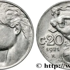Bon Plan ITALIE 20 Centesimi allégorie de la Liberté 1921 Rome fwo_858272 Monde