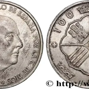 Jusqu’à Épuisement Des Stocks ESPAGNE 100 Pesetas Francisco Franco (1966 dans les étoiles) 1966 Madrid fwo_862132 Monde