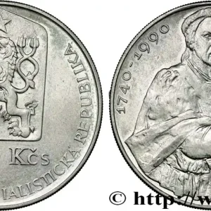 Meilleur Prix TCHÉCOSLOVAQUIE 100 Korun 250e anniversaire de la mort de Jan Kupecky 1990 fwo_865192 Monde