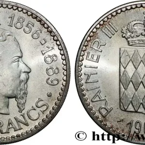 MONACO 10 Francs Charles III 1966 Paris fwo_866964 Monde Premium