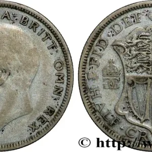 ROYAUME-UNI 1/2 Crown Georges V 1936 fwo_867027 Monde Meilleur Prix